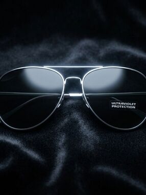 Vintage Style Classic Silver Aviator Sunglasses UV Protection